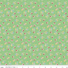 Simple Pleasures 16653 Green Riley Blake AMERICAN JANE