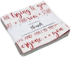 Flourish Moda Charm Pack 42 100% Cotton 5″ Precut Fabric Quilt Squares