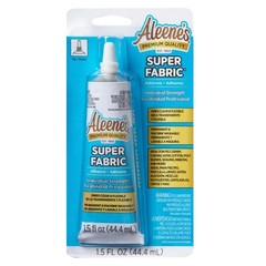 Super Fabric Adhesive 1.5 fl oz Fast Drying Clear Permanent Fabric Adhesive