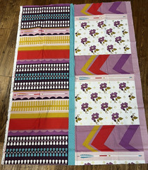 Melody Miller for Kokka / Ruby Star Polka Dot / 54 x 41 inches