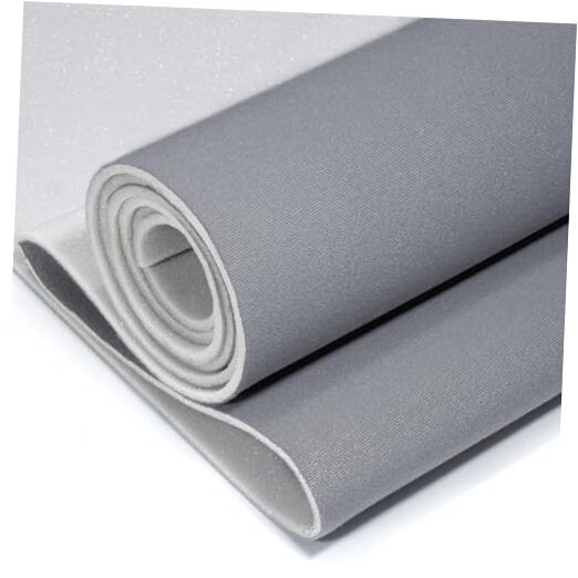 Auto Headliner Fabric 120“ L × 60” W Ultra-Fine Velvet with 120″L×60″W Gray