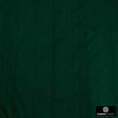 Bottle Green 100% Pure Silk Fabric By The Yard, 41 inches width Silk Fabric