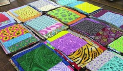 Classic Scrap Pack – 1,000 Pieces – Mixed Sizes No Duplicates – 100% Cotton 5614