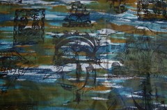 1+ Yards Ships on Cameo Water Cotton Fabric 48″ X 36″