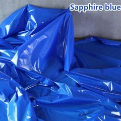 Faux Pu Leather Fabric Thin Waterproof Shiny for Puffer Coat Jacket Crafts
