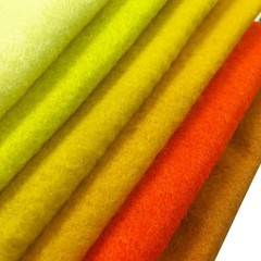 42 PCS Assorted Color Soft Felt Fabric Sheets 30x30cm DIY Craft 1.4mm