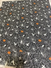 Halloween Spiders, Webs, Pumpkins, Ghosts, Bats – 1 Yard And 15 Inches And 44”