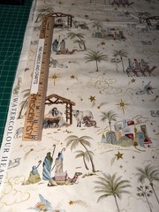 MODA 2026 Christmas Silent Night per yard 100% cotton fabric 36 x 44 Nativity 11
