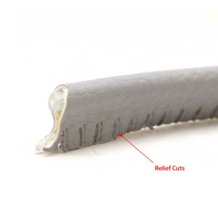 Malibu Boat Pipe Cord Welting 24008W-LGP-00CF | Gray 1/4 Inch (YD)