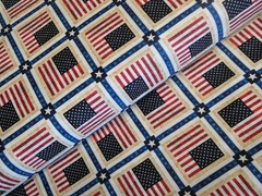 American Freedom Combed Cotton Digitally Printed Patriotic American Flag Fabric