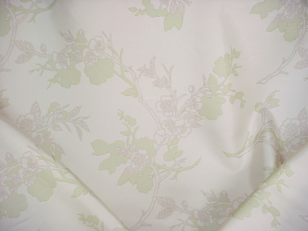 11-1/4Y Traditional Kravet Couture Shadow Bud Floral Silk Drapery Upholstery