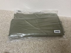 Designer Fabric Remnant Sage Green 48” X 84” Lightweight