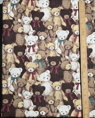 Effortless Quilting with 54 Animal Patterned Cotton Fabric Squares 5”x5”
