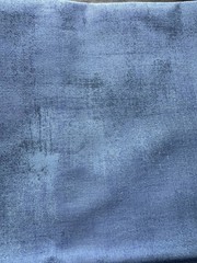 Moda Grunge Basics by Basics Grey Powder Blue Cotton Fabric 1 Yard by WOF
