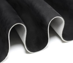 Black Suede Headliner Fabric with Foam Backing Car Interior Wrap Kit 70