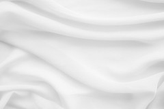 Chiffon Draping Fabric by the Yard – 10 Yards | Soft Sheer White Fabric for Drap