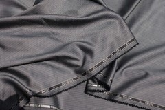 Marzoni Silk and wool Amore line sharkskin suiting fabric material.