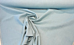 Protege Boca Raton Blue Linen Cotton Slub Texture Upholstery Fabric By the Yard