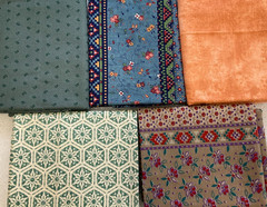 FAT QUARTER BUNDLE OF 5 – FQ1581 – (18″ x 21″)