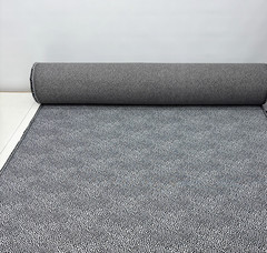 COVINGTON DOTIFY EBONY BLACK RAISED ANIMAL SPOT WOVEN FABRIC BY YARD 57″W