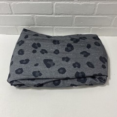 NEW – Blended Thread Fabrics Gray Leopard Fabric 2 Yards x 60″