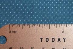 Fabric 100% Cotton YARDAGE DARK POWDER BLUE PINDOT – Dots are White