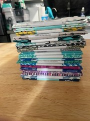 Lot of 20 PATTERN fat quarters-WHAT U SEE IN THE PICTURES IS EXACTLY WHAT U GET