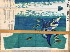 Boxer Shorts Fabric Panel Sharks Boxer Bonanza Pattern M – XL