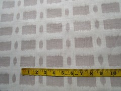 Schumacher’s Townline Linen Fabric 6.44 yds Taupe beige