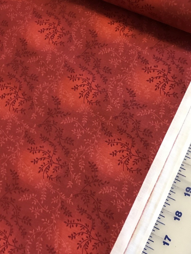 Maroon Red Tonal Vinyard Blender cotton Fabric per yd sewing quilting crafts