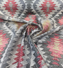 PK Lifestyles Neema Afghan Ember Tribal Drapery Upholstery Fabric By The Yard
