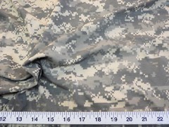 Fabric Polyester Spandex 4 way stretch Digital Desert Camouflage Microban LY919