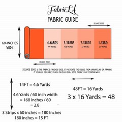FabricLA Cotton Spandex Jersey Knit Fabric by The Yard 12OZ – 58/60″ Inches (…