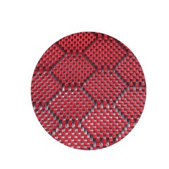 3K 240gsm Aramid Carbon Fiber Fabric mixed fabric cloth Hexagonal Jacquard Weave
