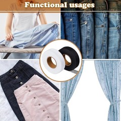 1Pc Hot Melt Double-Sided Tape Self-Adhesive Pants Paste Iron on Trousers Fabric