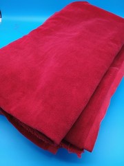 Upholstery Weight Cotton Velour Red 54″ Wide 2 Pcs 5yds Total