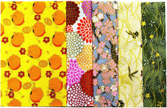 30Pcs Japanese Style Fabric Squares,8 Inchx10 Inch (20Cmx25Cm) Cotton Craft Fabr
