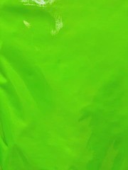 Neon Green Vinyl Fabric 4-Way Stretch High Gloss Latex Look Costume