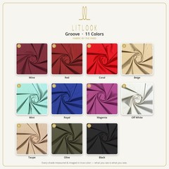 LITLOOK Groove Fabric by the Yard