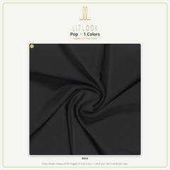 Pop Fabric by the Yard — Medium Weight, 2-Way Stretch, 58″ Wide, Many Colors