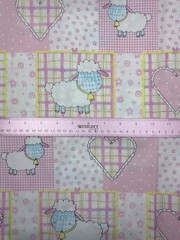 Baby Patchwork Lil Ones Fabric Dena Designs Fabric Traditions Cotton 44″ 1 Yard