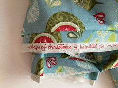 12 Days of Christmas by Kate Spain Quilting Fabric Yardage, 4 yds