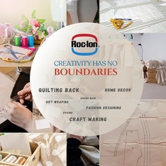 ROC-lon® 100% Cotton 44/45″ Wide Woven Ticking Fabric for Sewing Quilt Craft …