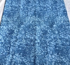 Blue Blender 100% Cotton Quilt Fabric Tonal Sewing Quilting Material Marbled BTY