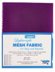 ByAnnie Tahiti Purple Lightweight Mesh Fabric 45 x 137cm (18 x 54″)