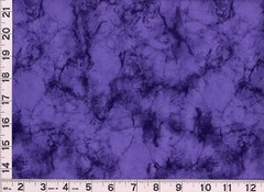 Dark Purple on Purple Marbled Blender Quilting Sewing Fabric 1/2 Yard #2292