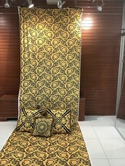 5 METERS BAROCCO GOLD BLACK VERSACE UPHOLSTERY FABRIC HOME GOODS FURNISHINGS