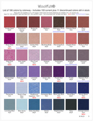 #3 Wool Felt® – 42 Colors – Wool/Rayon Felt – WoolFelt® from National Nonwovens