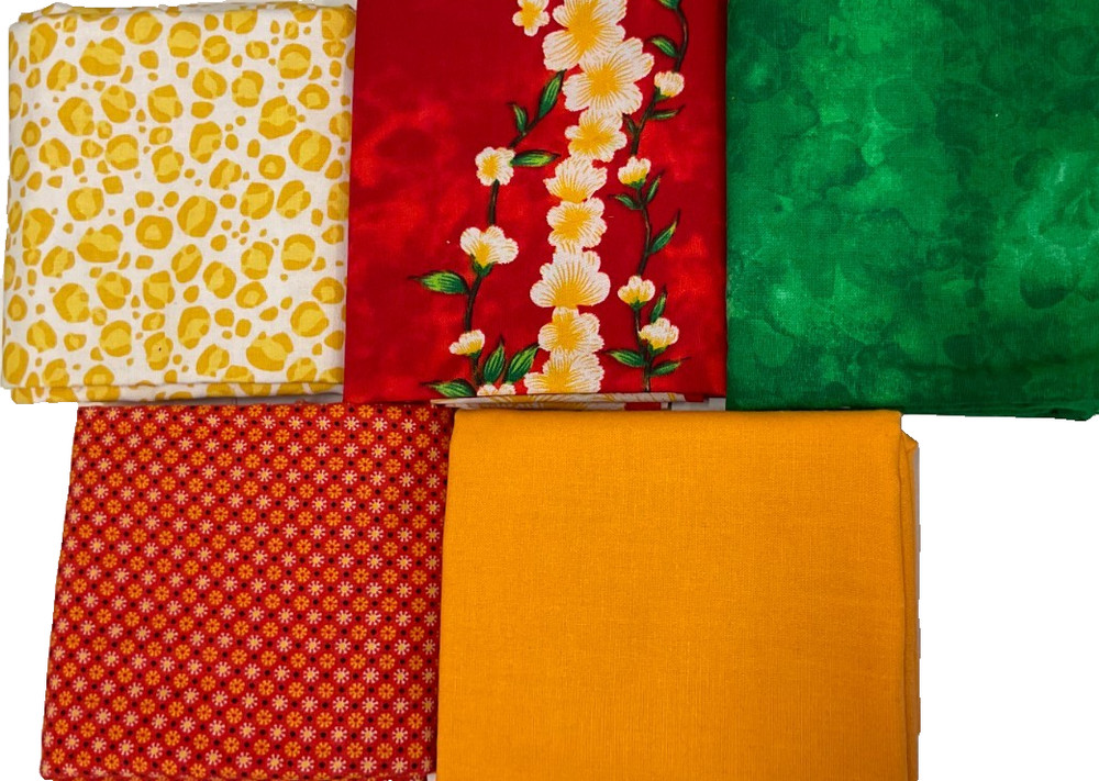 3/8 YARD BUNDLE OF 5 – PACK #3