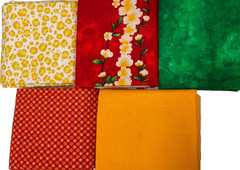 3/8 YARD BUNDLE OF 5 – PACK #3